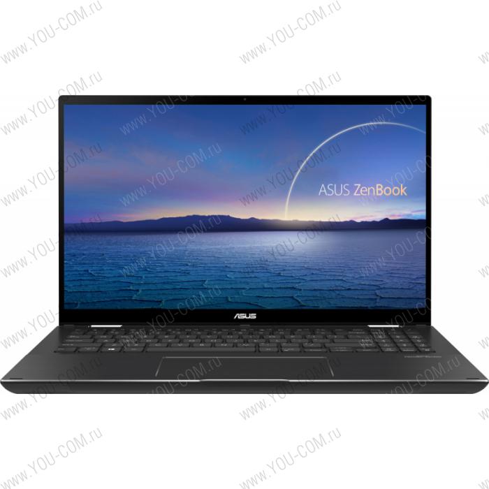 Ноутбук ASUS Zenbook Flip 15 UX564EI-EZ029T 90NB0SB1-M00760 i7-1165G7/16Gb/512GB SSD with 32GB Intel Optane/GTX 1650 Ti 4Gb Max Q/15.6 FHD 1920x1080 TOUCH IPS Glare/Illum KB/Windows 10 Home/1.9Kg/Grey/Sleeve, Stylus