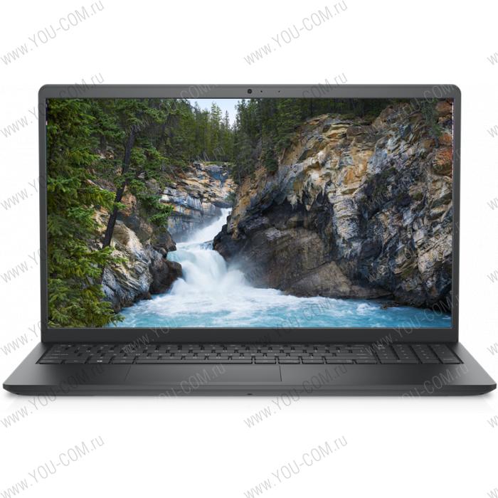 Ноутбук без сумки DELL Vostro 3510-4923 Core i3-1115G4 15.6 FHD A-G LED WVA 8GB (1x8G) 256GB SSD Intel UHD N3C (41WHr) 1year Linux Carbon Black 1,7kg