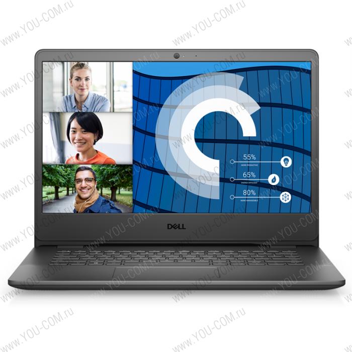 Ноутбук без сумки DELL Vostro 3400-4534 Core i5-1135G7 14.0" FHD A-G Narrow Border WVA 8GB (1x8G) 256GB SSD Intel Iris Xe Graphics 3C (42WHr) 1y Win 11 Home Black 1,75kg