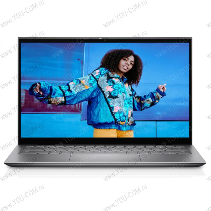 Ноутбук без сумки DELL Inspiron 5410-8885 2 in 1 Core i5-1155G714.0 FHD Truelife Touch WVA 8GB (2x4G)256GB SSD Intel Iris Xe Graphics Backlit Kbrd 3C (41WHr) Win 11 Home 1 yearPlatnum silver1.65 kg