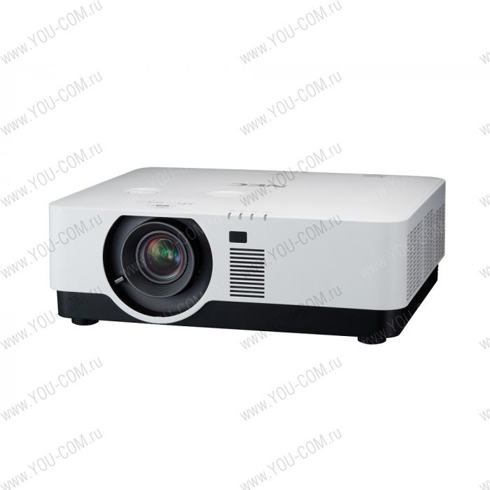 Уценка Лазерный проектор NEC [P506QLG - повр.уп.] DLP, 5000 ANSI Lm, 3840x2160 (4K UHD), 500 000:1, 2xHDMI, USB A Viewer, RJ45, HDBaseT, RS232, 1x10W, 11,5 кг. 