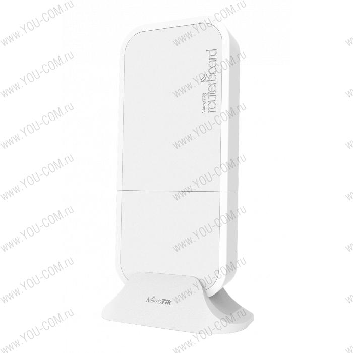 Точка доступа MikroTik wAP 60G AP with Phase array 60 degree 60GHz antenna, 802.11ad wireless, 716MHz CPU, 256MB RAM, 1x Gigabit LAN, POE, PSU, outdoor enclosure, RouterOS L4 (AP)