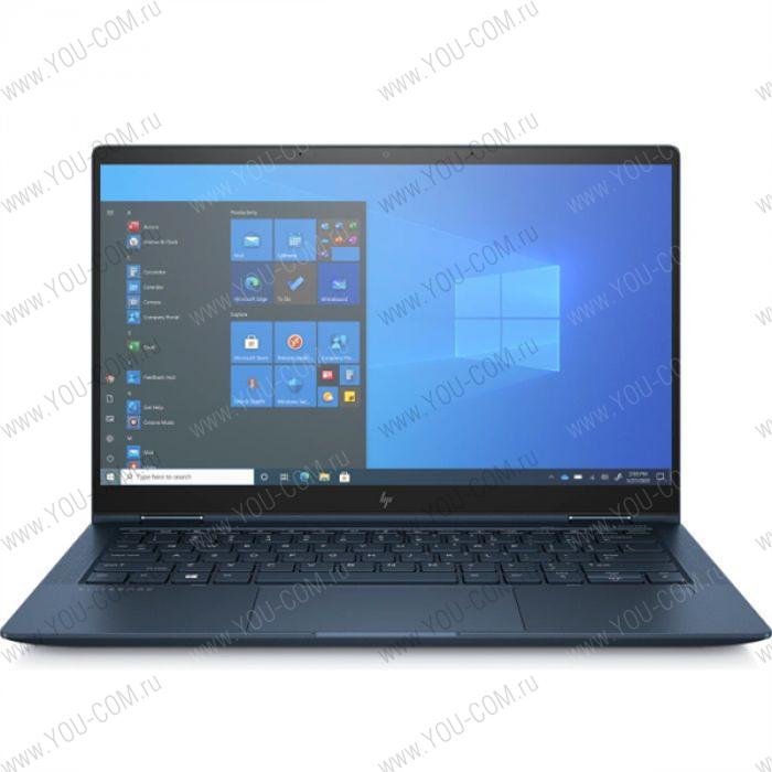 Ноутбук HP Elite Dragonfly G2 401K3EA#ACB, Core i5-1135G7 2.4GHz, 13.3" UHD (3840x2160) IPS Touch HDR-400 550cd BV, 16Gb LPDDR4X-4266MHz, 512Gb SSD, LTE, Mg Chassis, Premium Kbd Bl+SR, 56Wh, B&O Audio, 1kg, 1y, Galaxy Blue, Win10Pro,