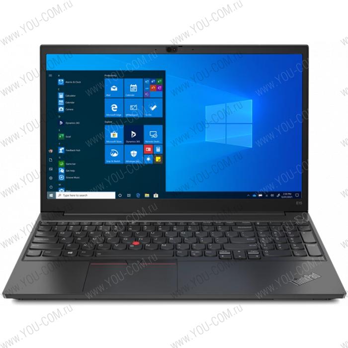 Ноутбук Lenovo ThinkPad E15 AMD G3 20YG00C5RT 15.6" FHD (1920x1080) AG 300N, Ryzen 5 5500U 2.1G, 2x8GB DDR4 3200, 512GB SSD M.2, Radeon Graphics, Wifi, BT, FPR, IR Cam, 3cell 57Wh, 65W USB-C, NoOS, 1Y CI, 1.7kg, 