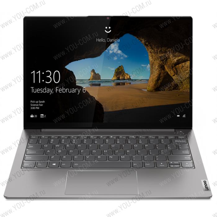 Ноутбук Lenovo ThinkBook 13s G3 ACN 20YA0005RU, 13.3" WUXGA (1920x1200) AG 300N, Ryzen 7 5800U 1.9G, 16GB LP4X 4266, 512GB SSD M.2, Radeon Graphics, WiFi 6, BT, FPR, HD Cam, 4cell 56Wh, Win 10 Pro, 1Y CI, 1.26kg, 