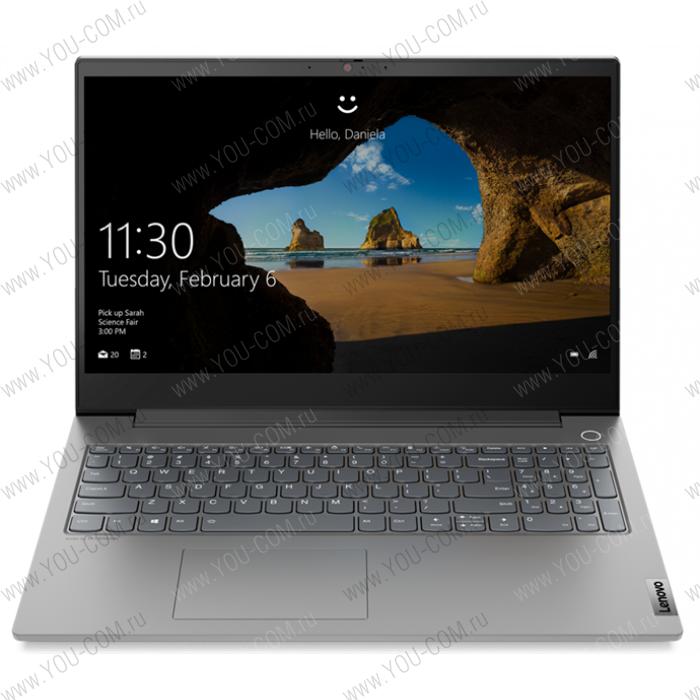 Ноутбук Lenovo ThinkBook 15 G2 ITL 20VE00RERU 15.6" FHD (1920x1080) AG 300N, i7-1165G7 2.8G, 8GB DDR4 3200, 256GB SSD M.2, 1TB HDD 7200rpm, Intel Graphics, Wifi, BT, FPR, HD Cam, 3cell 45Wh, NoOS, 1Y CI, 1.7kg, 