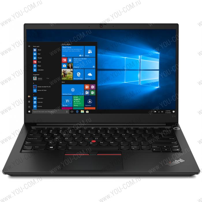Ноутбук ThinkPad E14 AMDL G3 20Y700CKRT 14" FHD (1920x1080) AG 300N, Ryzen 7 5700U 1.8G, 2x8GB DDR4 3200, 256GB SSD M.2, Radeon Graphics, Wifi+BT, FPR, IR Cam, 3cell 57Wh, 65W USB-C, Win 11 Pro, 1Y CI, 1.64kg, 
