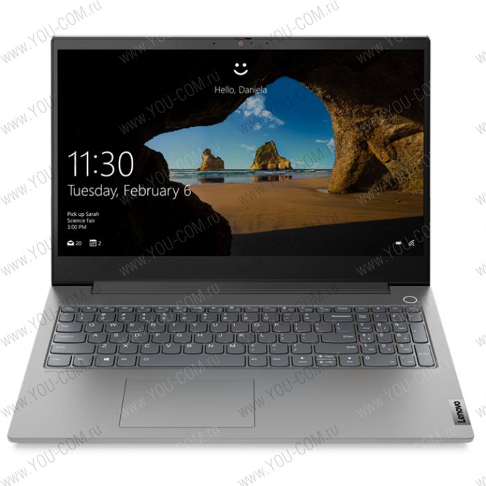 Ноутбук Lenovo ThinkBook 15p ITH 21B10017RU 15.6" FHD (1920x1080) IPS AG 300N, i5-11400H 2.7G, 2x8GB DDR4 3200 SODIMM, 512GB SSD M.2, GTX 1650 4GB, WiFi, BT, FPR, FHD Cam, 3cell 57Wh, Win 11 Pro, 1Y PS, 1.9kg, 