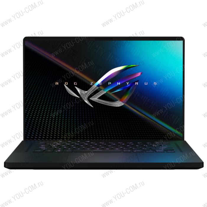 Ноутбук ASUS ROG Zephyrus M16 GU603HE-K8057T Core i7-11800H/16Gb DDR4/1TB M.2 SSD/16" IPS 165Hz 500nits (2560 x 1600)/GeForce RTX 3050Ti 4Gb /WiFi6/BT/Cam/Windows 10 Home/Gaming Mouse/1.9Kg/Off Black