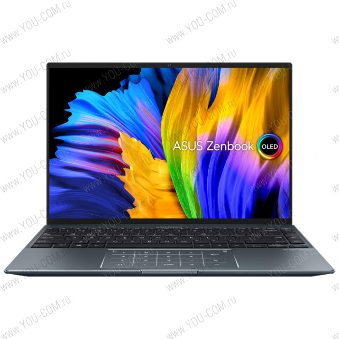 Ноутбук ASUS Zenbook 14X OLED Q4 UX5401EA-KN180W Core i5-1135G7/16Gb/512Gb SSD PCIe 4.0/14,0 OLED WQXGA+ (2880 x 1800)/Intel Iris Xe/WiFi6/NumberPad/Windows 11 Home/1.2Kg/Alum