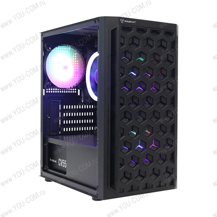 Компьютер Raskat Standart 500 (AMD Ryzen 5 5600G, RAM 16Gb, SSD 240Gb, HDD 1Tb, no OS),  (554265)