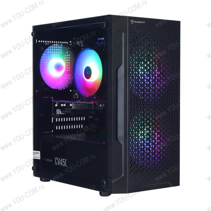 Компьютер Raskat Strike 320 (AMD Ryzen 3 PRO 1200, RAM 8GB, SSD 240GB, HDD 1TB, Nvidia GTX 1650 4GB, No OS) (555279)