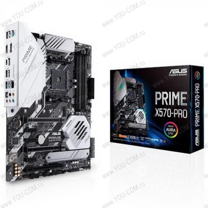 PRIME X570-PRO AM4 ATX 4xDDR4 3xPCIEx16, 3xPCIEx1 2xM.2 HDMI DP GLAN RTL {4} (254014)