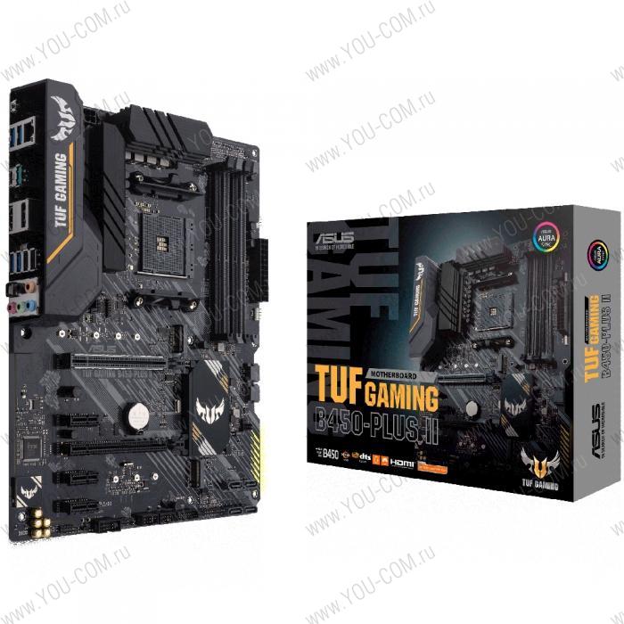 TUF GAMING B450-PLUS II AM4 ATX 2xDDR4 2xPCIEx16 3xPCIEx1 2xM.2 HDMI DP GLAN RTL {5} (957489)