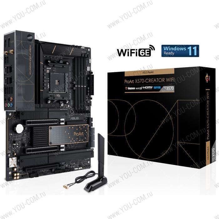 PROART X570-CREATOR WIFI AM4 ATX 3xDDR4 3xPCIEx16 3xM.2 HDMI 2xUSBC 2.5GLAN 10GLAN WIFI {5}