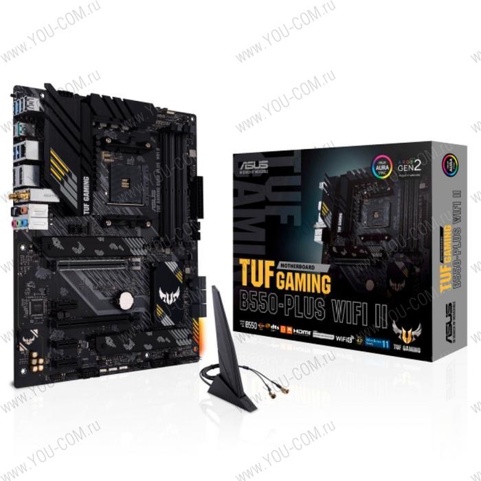 TUF GAMING B550-PLUS WIFI II AM4 ATX 4xDDR4 2xPCIEx16 3xPCIEx1 2xM.2 HDMI DP 2.5GLAN WIFI RTL (338413)