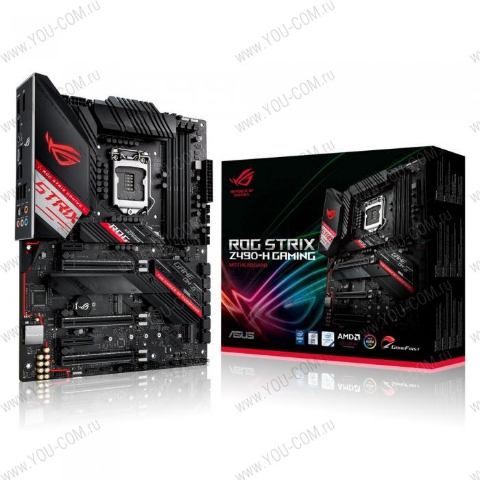 ROG STRIX Z490-H GAMING LGA1200 ATX 4xDDR4 3xPCIEx16 PCIEx4 PCIEx1 2xM.2 HDMI DP 2.5GLAN RTL {4}