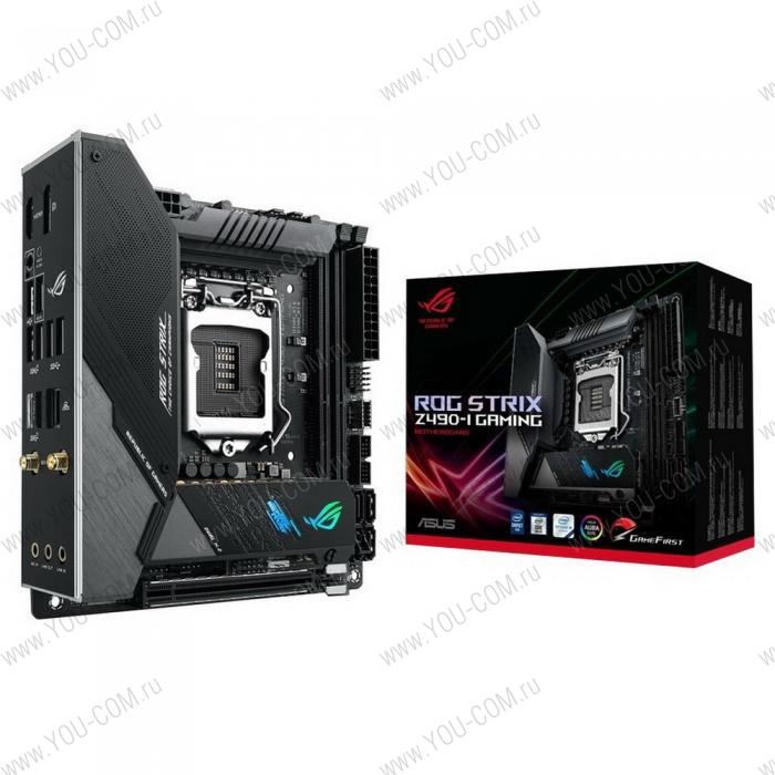 ROG STRIX Z490-I GAMING LGA1200 mini-ITX 2xDDR4 PCIEx16 2xM.2 HDMI DP 2.5GLAN WIFI RTL {6}