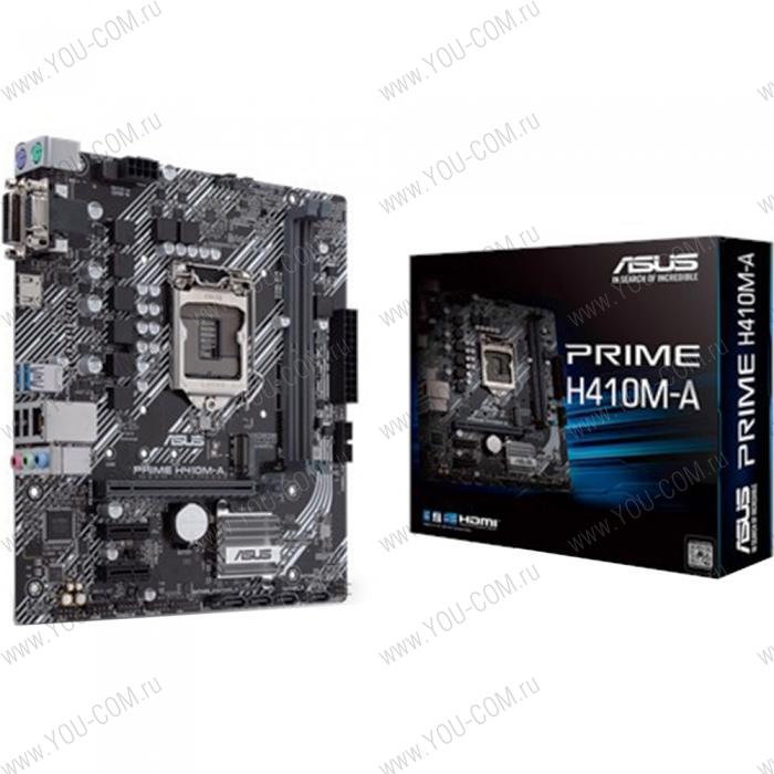 PRIME H410M-A LGA1200 micro-ATX 2xDDR4 PCIEx16 2xPCIEx1 M.2 VGA DVI HDMI GLAN {10} (569675)