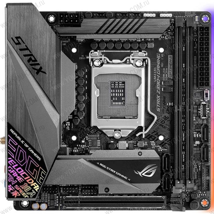 ROG STRIX Z590-I GAMING WIFI LGA1200 mini-ATX 2xDDR4 PCIEx16 2xM.2 HDMI USBC 2.5GLAN WIFI RTL {6} (097952)