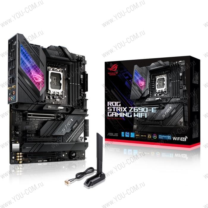 ROG STRIX Z690-E GAMING WIFI LGA1700 ATX 4xDDR5 3xPCIEx16 1xPCIEx1 3xM.2 HDMI DP 2.5GLAN {5} (494638)