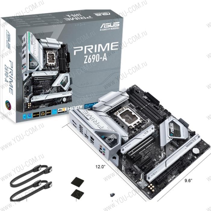PRIME Z690-A LGA1700 ATX 4xDDR5 2xPCIEx16 4xPCIEx4 2xPCIEx1 4xM.2 HDMI DP 2.5GLAN (447320)