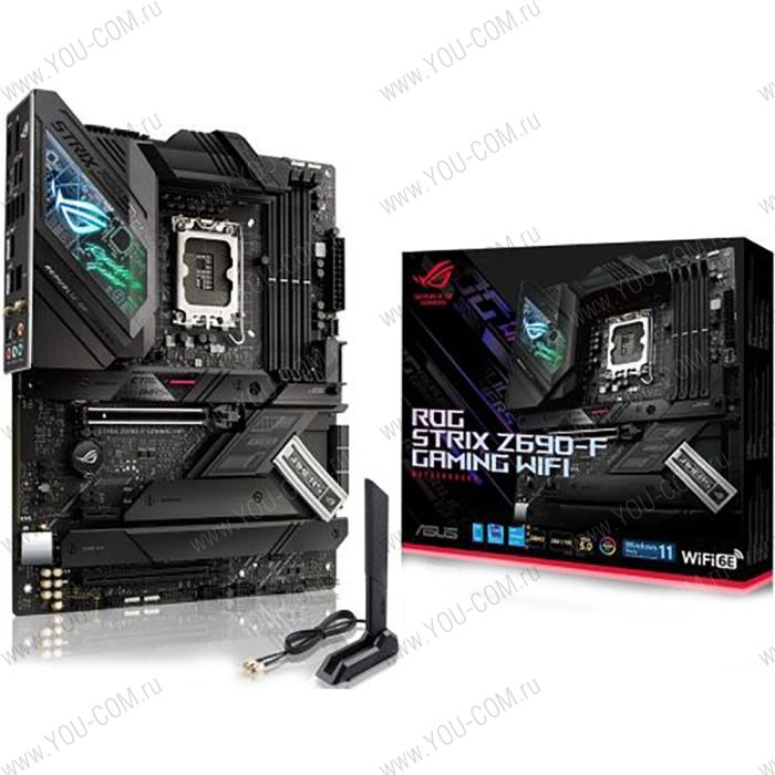 ROG STRIX Z690-F GAMING WIFI LGA1700 ATX 4xDDR5 2xPCIEx16 1xPCIEx1 4xM.2 HDMI DP 2.5GLAN WIFI (441762)