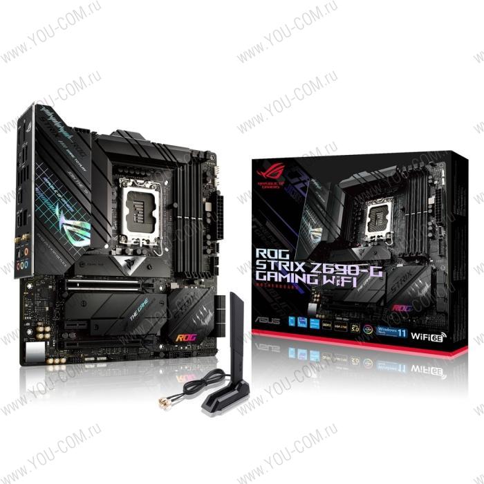 ROG STRIX Z690-G GAMING WIFI LGA1700 ATX 4xDDR5 2xPCIEx16 1xPCIEx1 3xM.2 HDMI DP 2.5GLAN WIFI (455417)