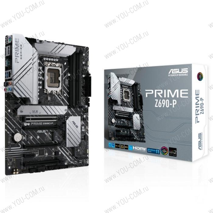 PRIME Z690-P LGA1700 ATX 4xDDR5 4xPCIEx16 PCIEx1 3xM.2 HDMI DP GLAN RTL {5}  (469698)