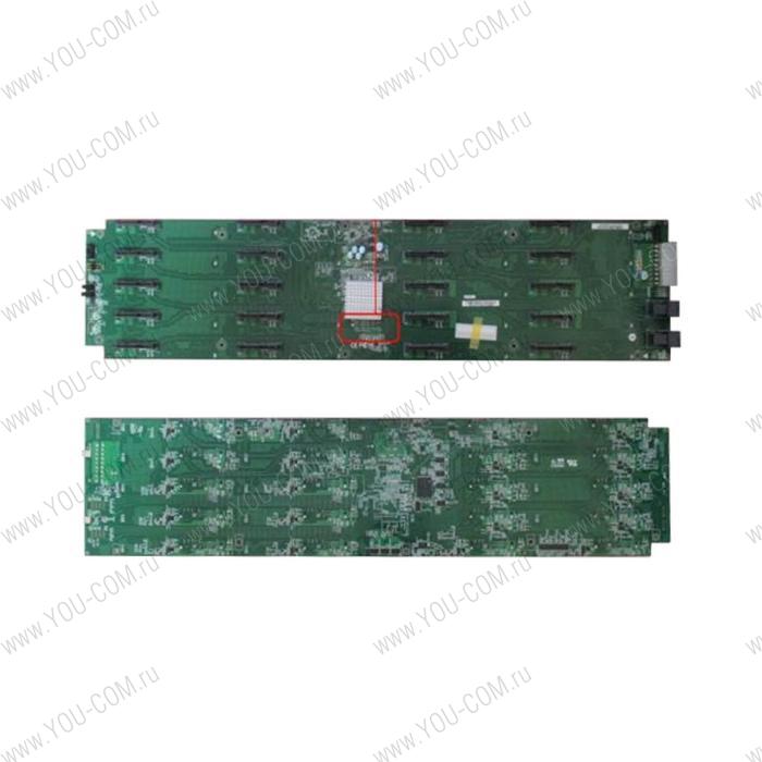 BBP-HD40012A Плата интерфейсная Backplane for XJ1-40602-34  LSISAS35X28R/4U20/8643X2/HDDX20