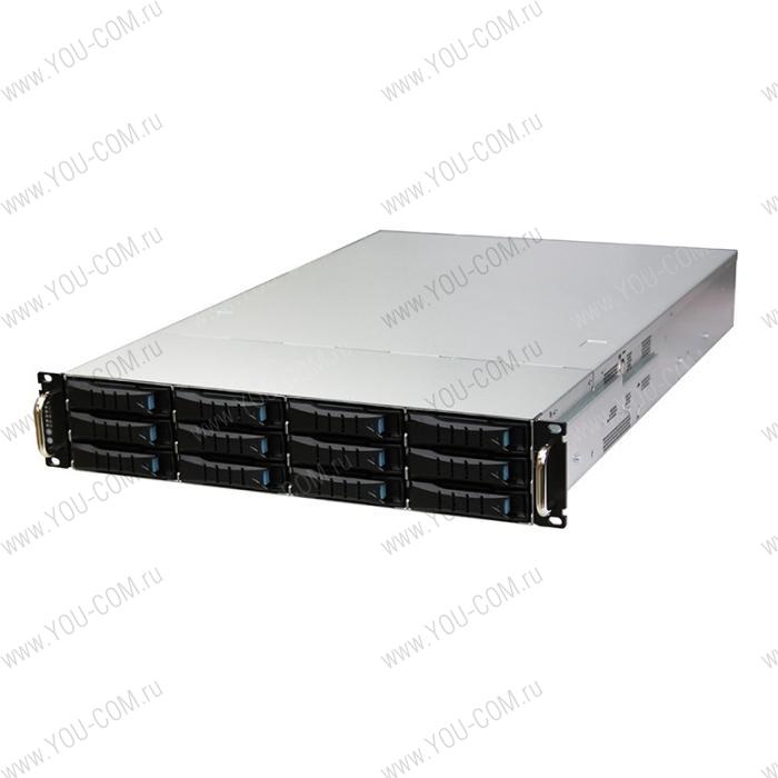 RSC-2ET_XE1-2ET00-19 2U 12x 3.5" hot-swap bays, tool-less 3.5" and 2.5" HDD tray, 800W CRPS redundant power supply, 2x 7mm 2.5" hot-swap OS, low profile rear panel, rail, 2U12 SAS 12G expander controller on backplane (35X series)