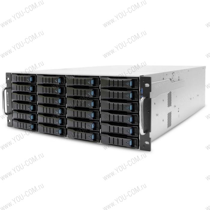 SB401-VG_XP1-S401VG02  4U general purpose storage server supports 24 hot swap 3.5” SAS drive bays,Supports 2nd Gen. Intel® Xeon® Scalable processors (Cascade Lake Refresh/Cascade Lake/Skylake)