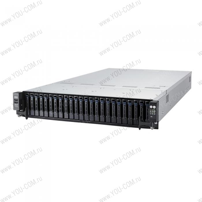 Серверная платформа ASUS RS720A-E9-RS24V2 Rack 2U,2xEPYC™ 7002,noMem (upto32),noHDD (upto 24 SFF),w/o PIKE,3xSFF8643,2x800W,RAID/HBA SAS required