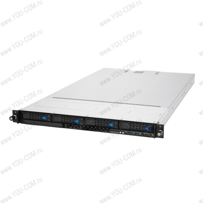 Серверная платформа ASUS RS500A-E11-RS4U Rack 1U,LGA 4094(max/225W TDP),supp 7002/7003 EPYC,RDIMM/LR-DIMM/3DS(16/3200MHz/2TB),4xSFF/LFF HDD SAS/SATA/NVMe,2xM.2 SSD,2xGbE,3xPCi+1xOCP3.0,2x800W,ASMB10-IKVM