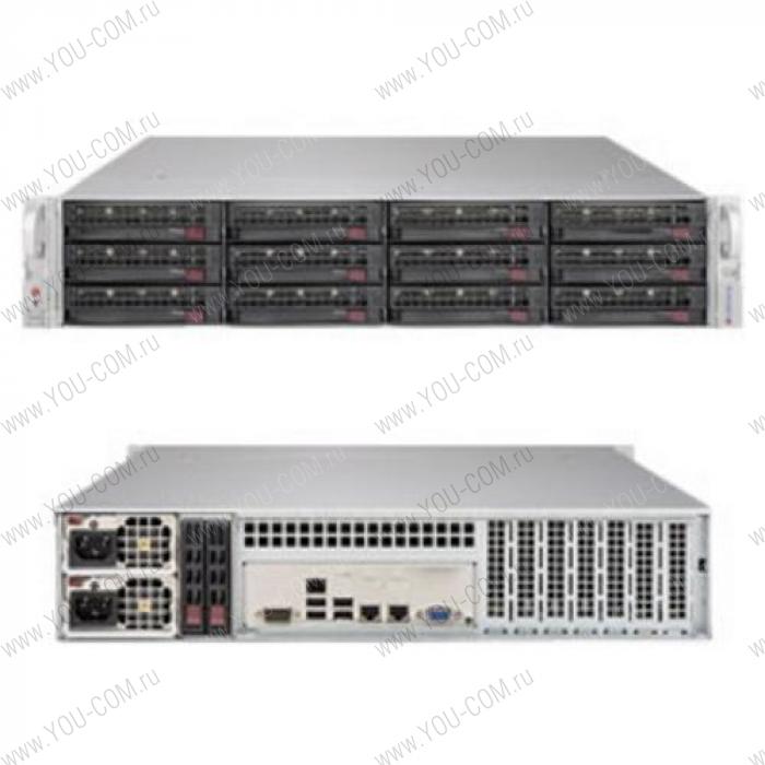 SSG-6029P-E1CR12T 2U Rackmount CSE-826BE1C4-R1K23LPB SAS3 (Broadcom 3108 AOC)  RAID 0, 1, 5, 6, 10, 50, 60  SATA3 (6Gbps) RAID 0, 1, 5, 10 (287482)