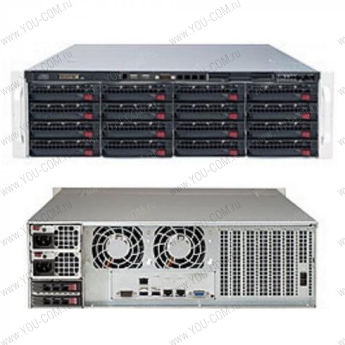 SSG-6039P-E1CR16L 3U Rackmount  836BE1C-R1K23B  SAS3(Broadcom 3008 AOC) SATA3  with RAID 0, 1, 5, 10 (287116)