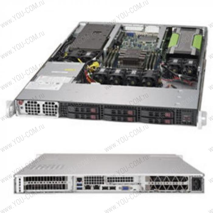 SYS-1019GP-TT X11SPG-TF  1U Rackmount CSE-118GTS-1K43BP2  SATA3 with RAID 0, 1, 5, 10 (293643)