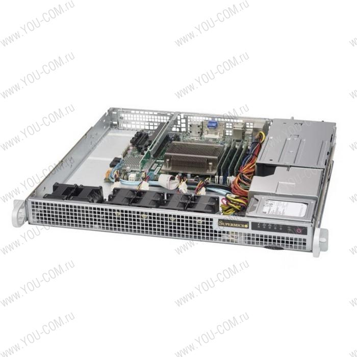 SYS-1019S-M2 1U Rackmount  CSE-514-407C-1P  X11SSZ-QF  2xSATA3 (6Gbps) ports; RAID 0, 1 (209934)