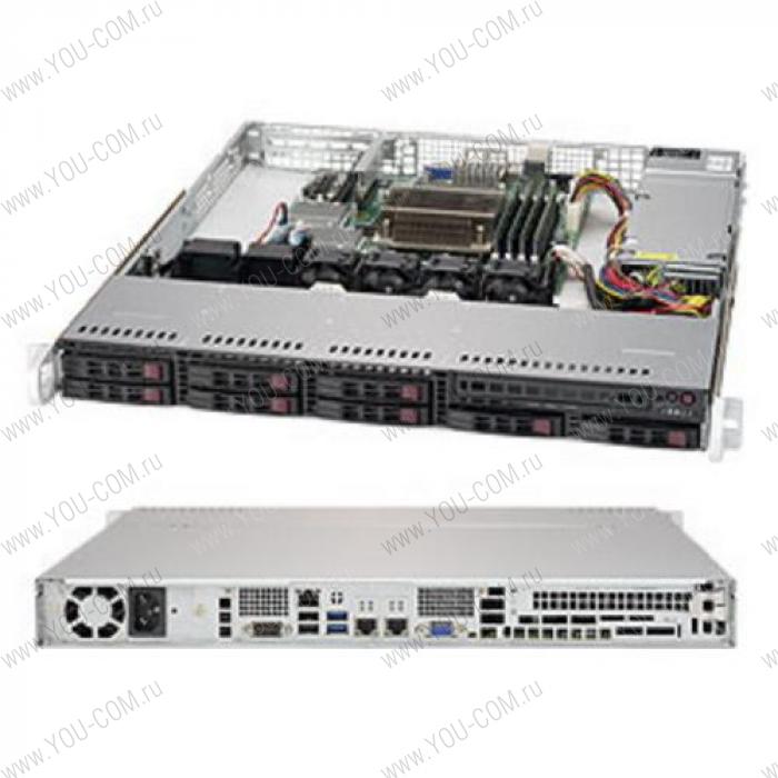 SYS-1019S-MC0T 1U Rackmount  CSE-113MFAC2-341CB  X11SSH-CTF