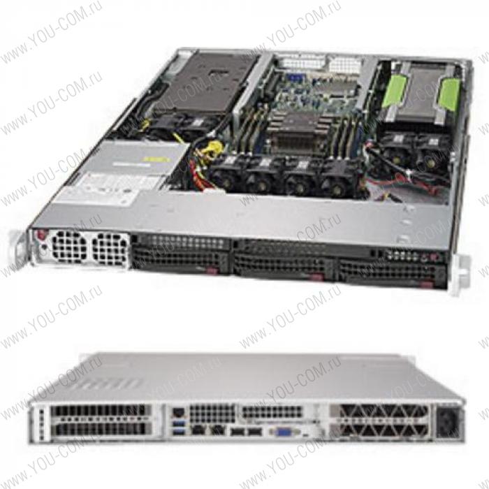 SYS-5019GP-TT 1U Rackmount  CSE-818GTS-1K43BP2  X11SPG-TF SATA3 with RAID 0, 1, 5, 10 (293650)