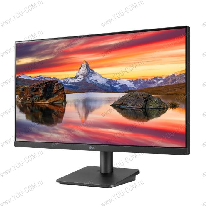 Монитор LG 23.8" 24MP400-B IPS LED, 1920x1080, 5ms, 250cd/m2, Mega DCR, 178°/178°, D-Sub, HDMI, 75Гц, AMD FreeSync, Tilt, Frameless, VESA, Black 2 years