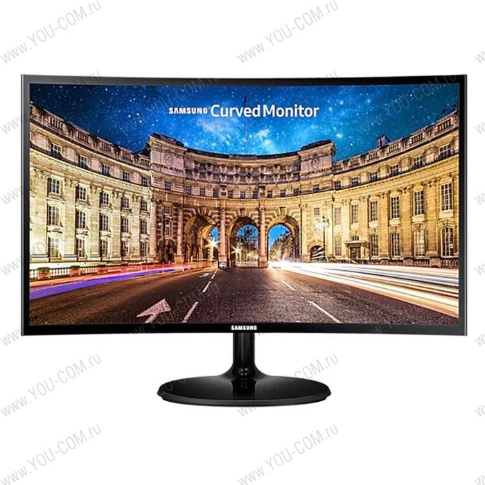 Монитор Samsung 27" C27F390FHI VA LED изогнутый 16:9 1920x1080 4ms 250cd 3000:1 178/178 D-Sub HDMI Glossy Black 2 years