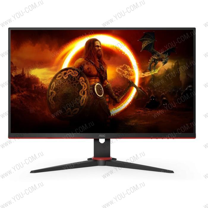 Монитор 27" AOC 27G2SAE 1920x1080 165Гц VA WLED 16:9 4ms VGA 2*HDMI DP 3000:1 80M:1 178/178 350cd Speakers Black