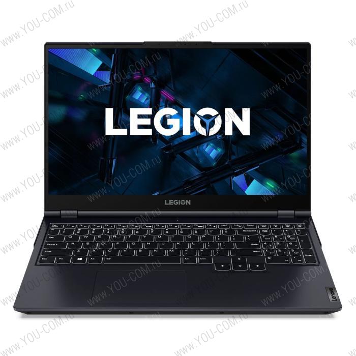 Ноутбук Lenovo Legion 5 15ITH6H Intel Core i7-11800H/16Gb/SSD512Gb/RTX 3070 8GB/15.6"/IPS/FullHD/NoOS/Phantom Blue (82JH000SRK)