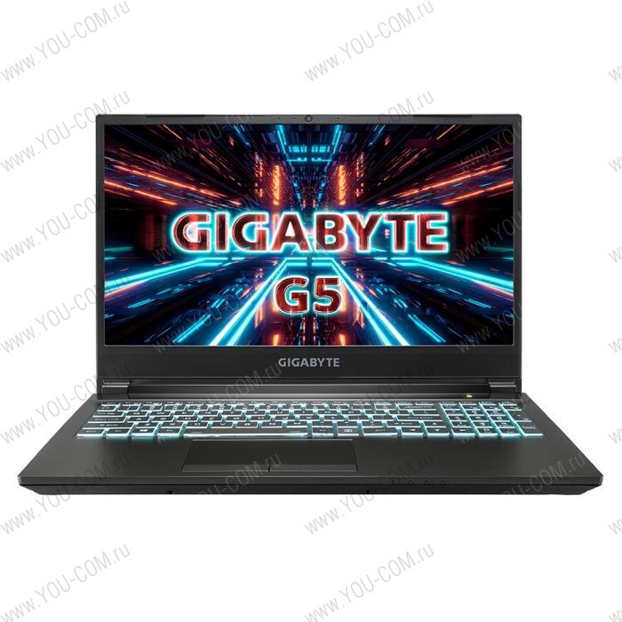 Ноутбук Gigabyte G5 GD-51RU123SO Core i5 11400H/16Gb/SSD512Gb/RTX 3050 4Gb/15.6"/144hz/IPS/FHD/Win11/black (GD-51RU123SO)