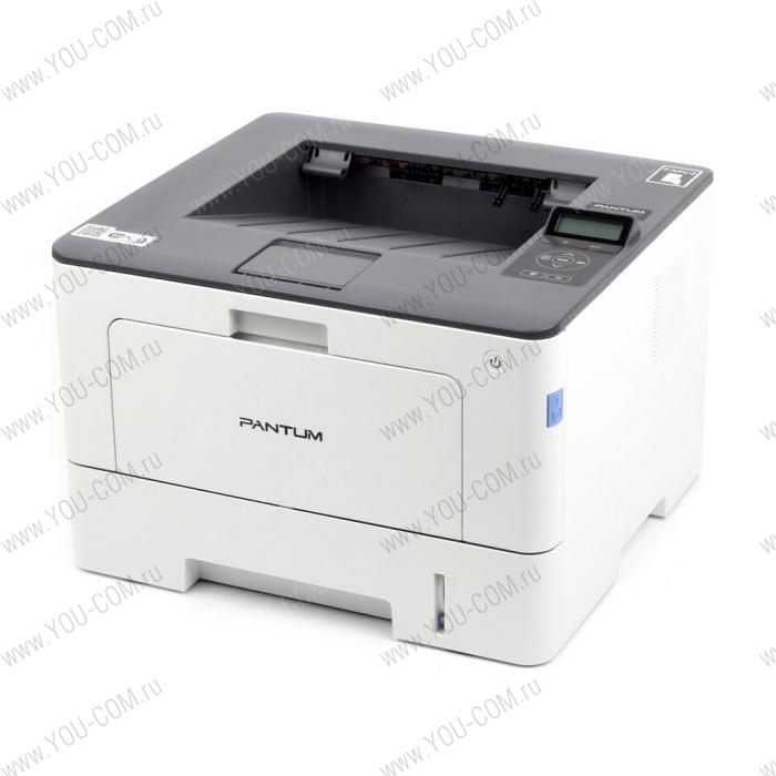 Лазерный монохромный принтер Pantum BP5100DW, Printer, Mono laser, A4, 40 ppm (max 100000 p/mon), 1.2 GHz, 1200x1200 dpi, 512 MB RAM, Duplex, paper tray 250 pages, USB, LAN, WiFi, start. cartridge 3000 pages