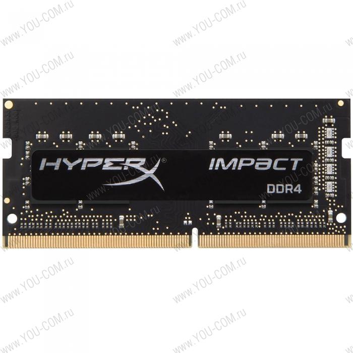 Оперативная память Kingston 8GB 3200MHz DDR4 CL20 SODIMM FURY Impact, 1 year