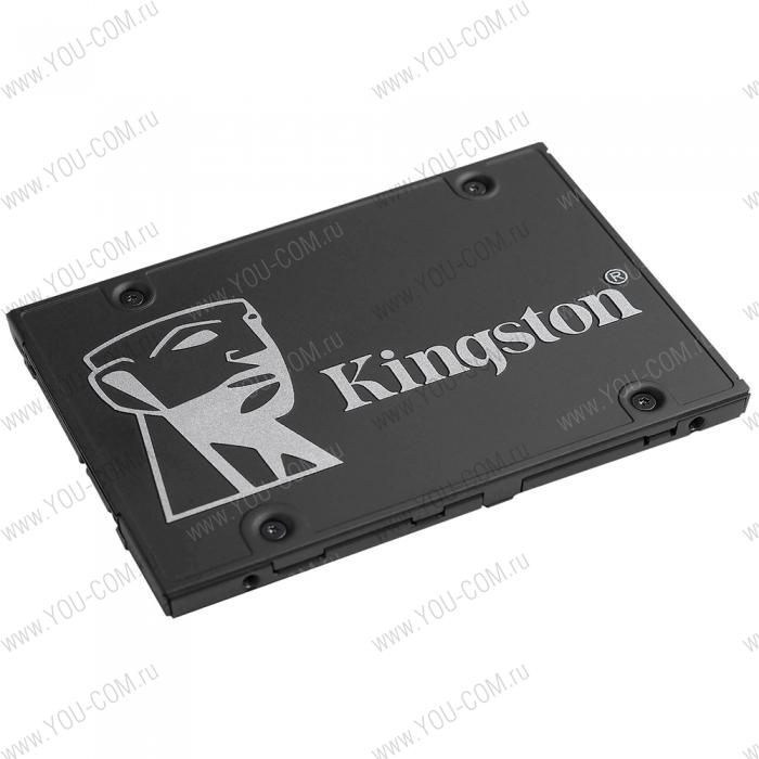Твердотельный накопитель Kingston SSD 256GB SKC600/256 SATA 3 2.5" 7mm R550/W500MB/s 3D TLC MTBF 1M 150TBW Retail 1 year