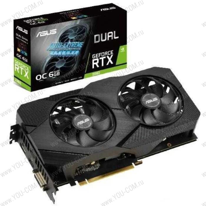 DUAL-RTX2060-O12G-EVO 12GB GDDR6 192bit DVI 2xHDMI DP (562573)  {5}