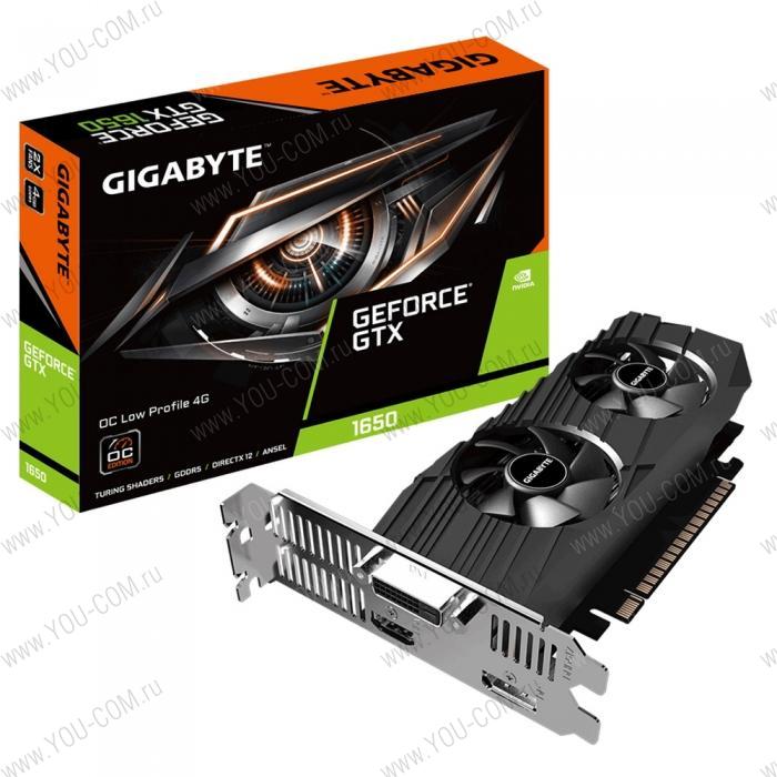 GTX1650 OC Low Profile 4GB GTX1650 4GB GDDR5 128bit DVI HDMI DP RTL {20}